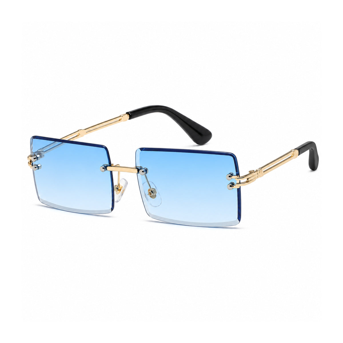 Loft Metal Rimless Rectangle Sunglasses - photo 1
