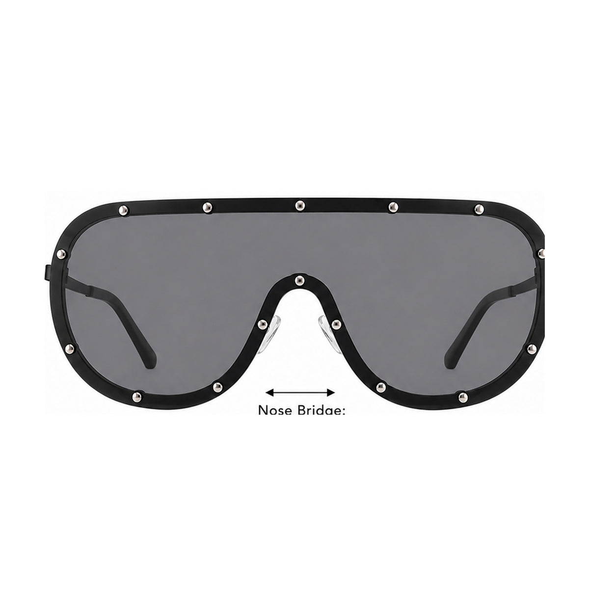 Soundcheck Oversized Rimless Shield Sunglasses - photo 5