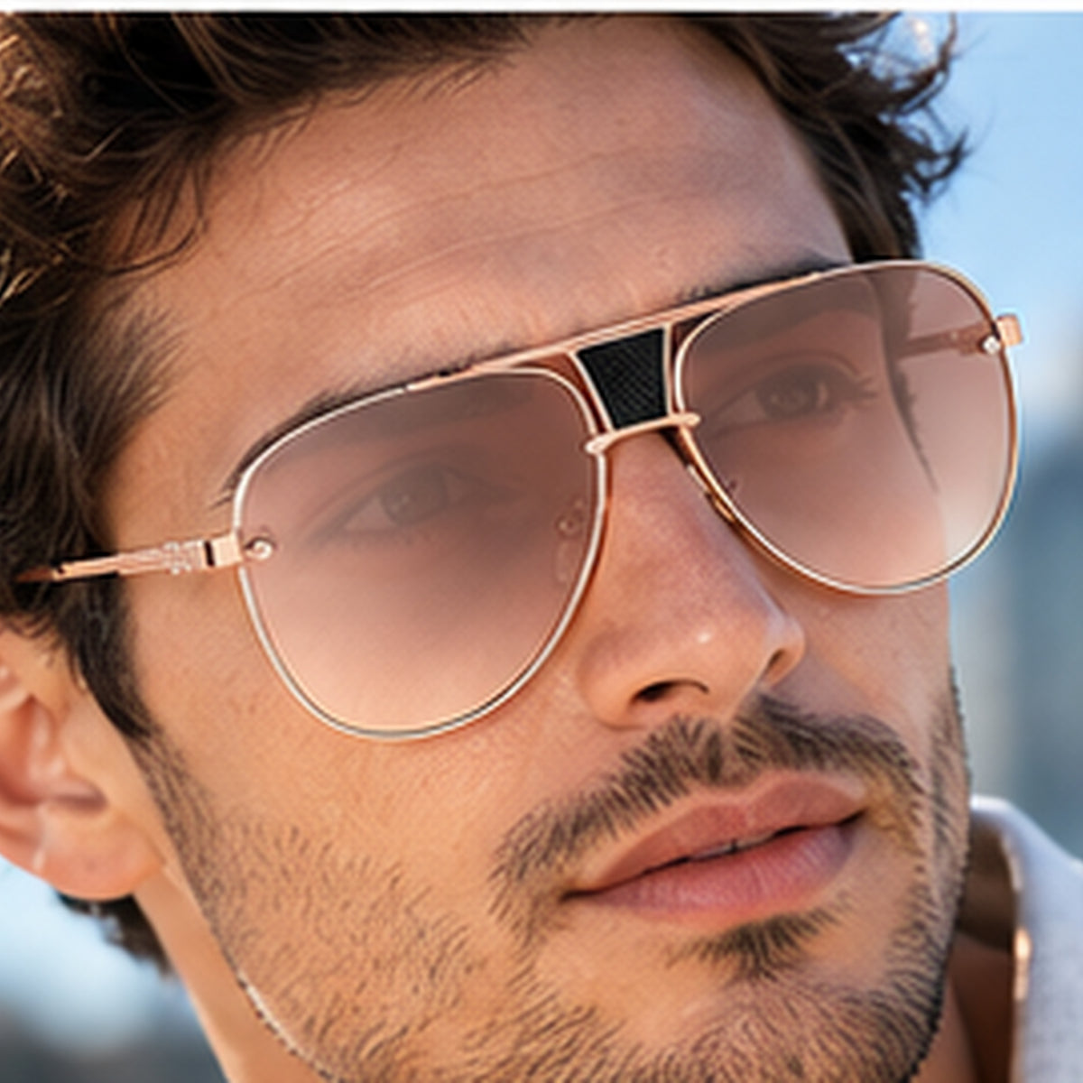 Late Train Aviator Sunglasses