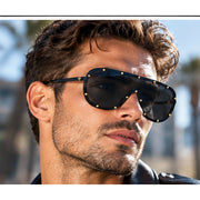Soundcheck Oversized Rimless Shield Sunglasses - photo 4