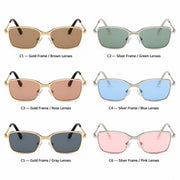 Backstage Metal Cat Eye Sunglasses - photo 4