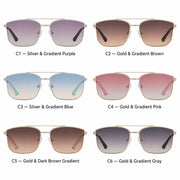 Riverside Metal Square Sunglasses - photo 5