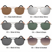 Afterhours Metal Aviator Sunglasses - photo 4
