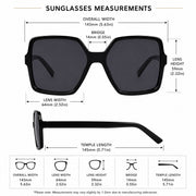 Veylisse Oversized Square Sunglasses - photo 7