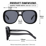 Limelight Oversized Aviator Sunglasses - photo 6