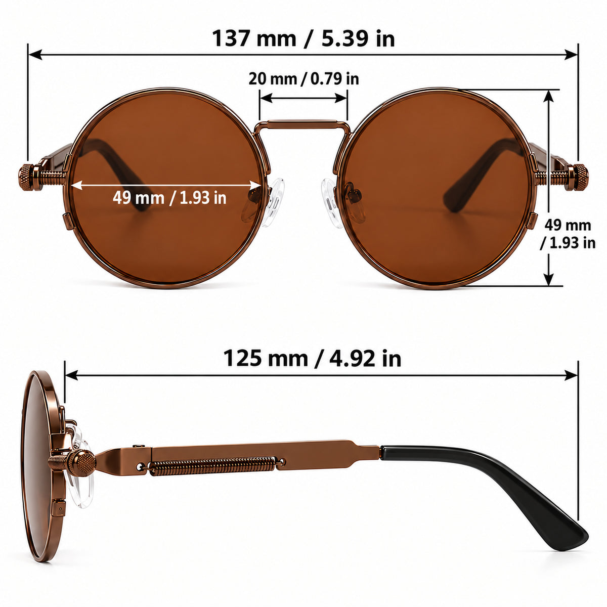 Bodega Metal Round Sunglasses - photo 7