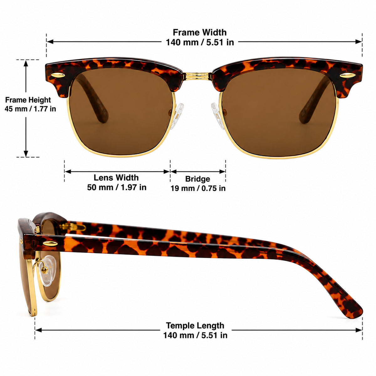 Crosstown Polarized Sunglasses