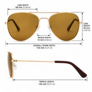 Dusk Metal Aviator Sunglasses - photo 7