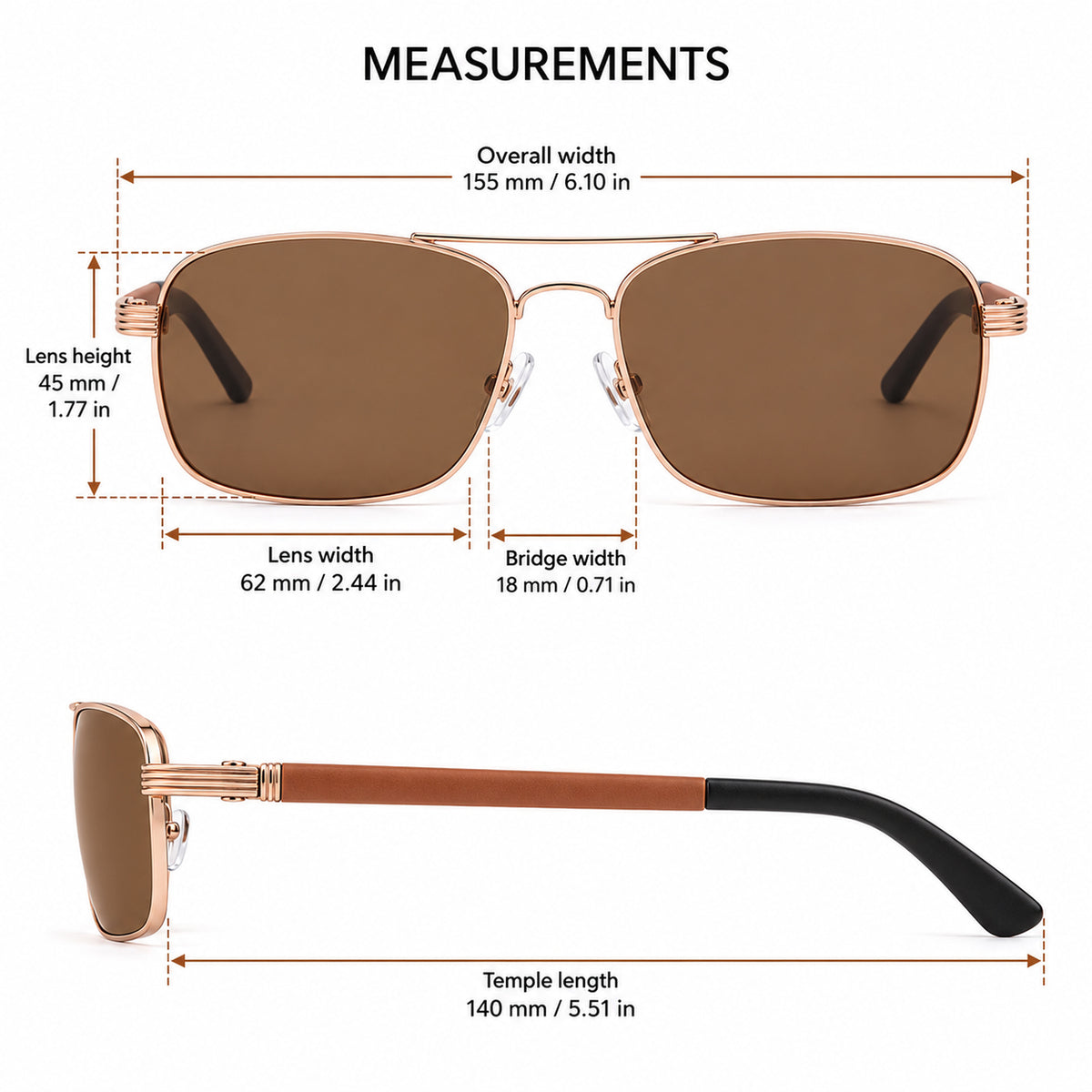 Afterhours Metal Aviator Sunglasses