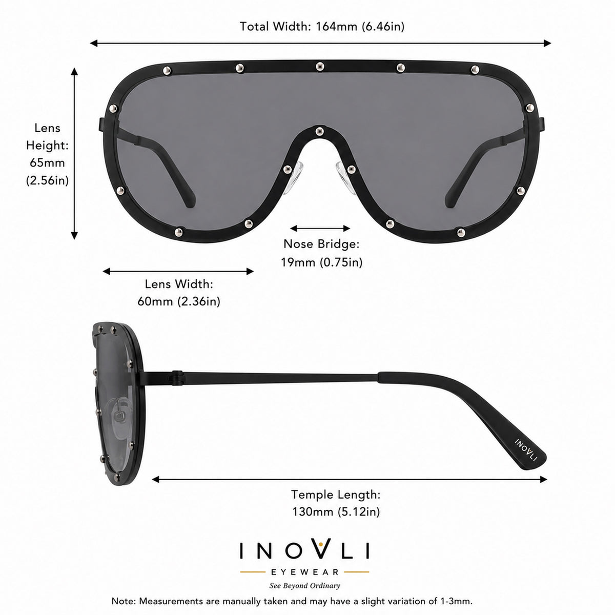 Soundcheck Oversized Rimless Shield Sunglasses - photo 8