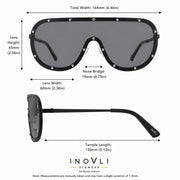 Soundcheck Oversized Rimless Shield Sunglasses - photo 8