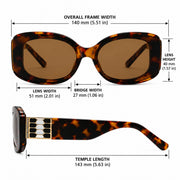 Gilded Rhinestone Oval Sunglasses - photo 12