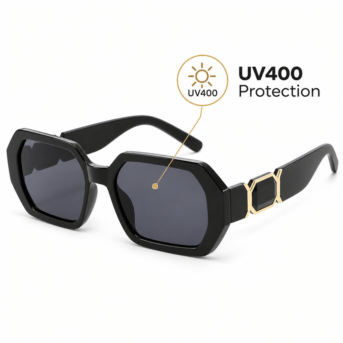 Skyline Rectangle Sunglasses - photo 14