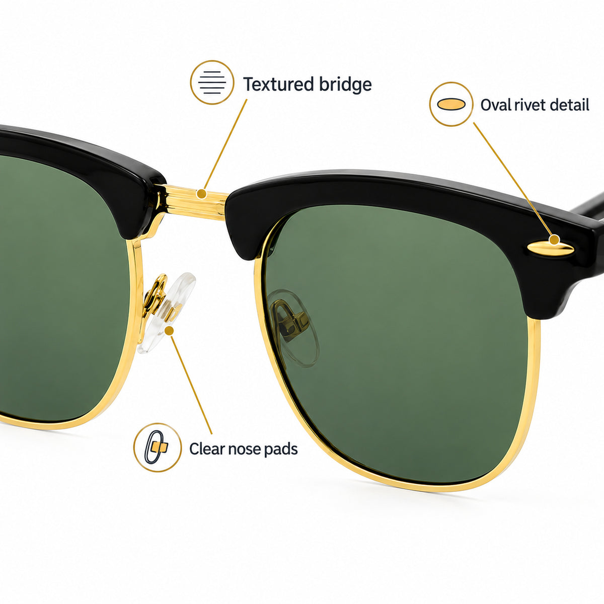 Crosstown Polarized Sunglasses
