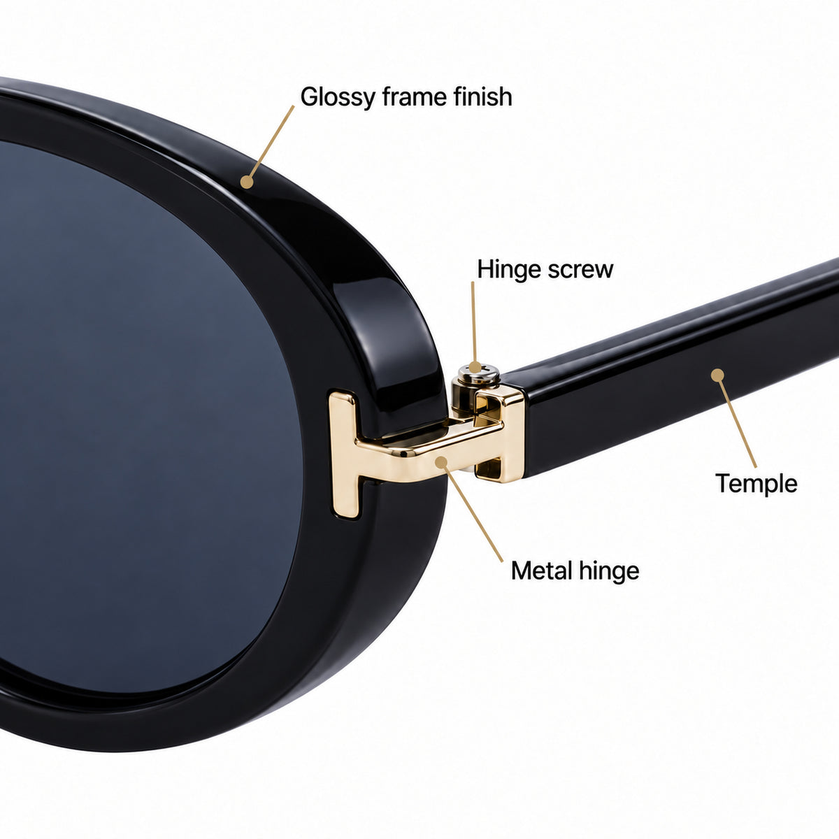 Boulevard Metal Cat Eye Sunglasses - photo 8