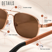 Afterhours Metal Aviator Sunglasses - photo 9