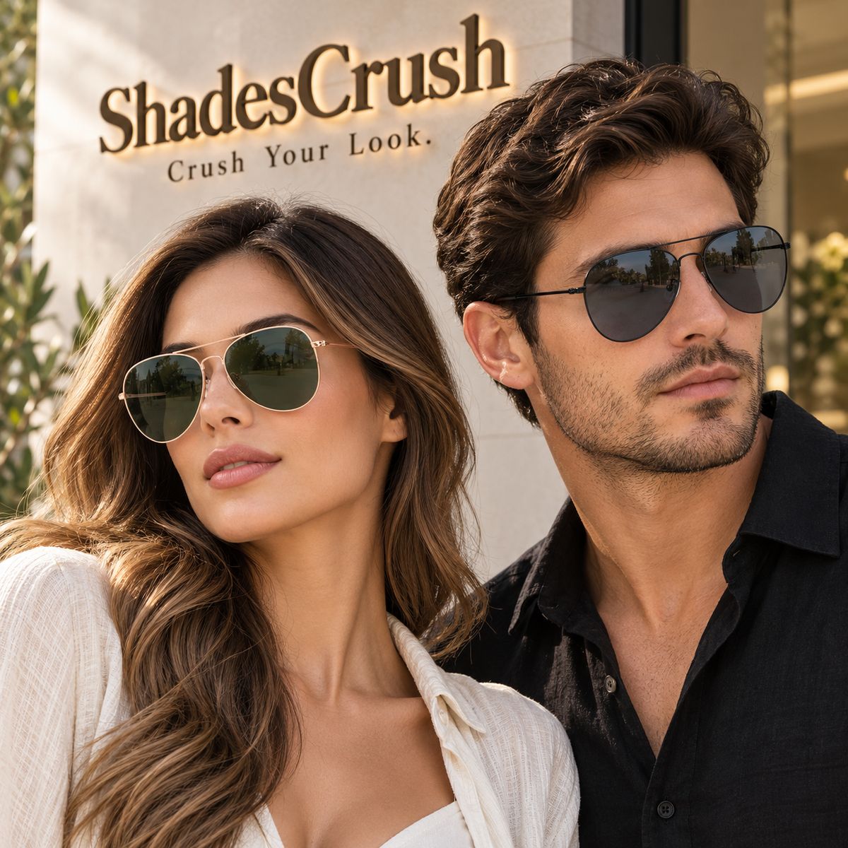 Dusk Metal Aviator Sunglasses