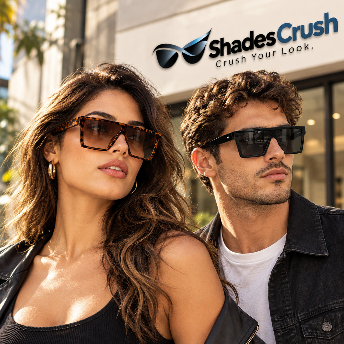 Oversized Shield Sunglasses Unisex Fashion 100% UV Protection Large Frame