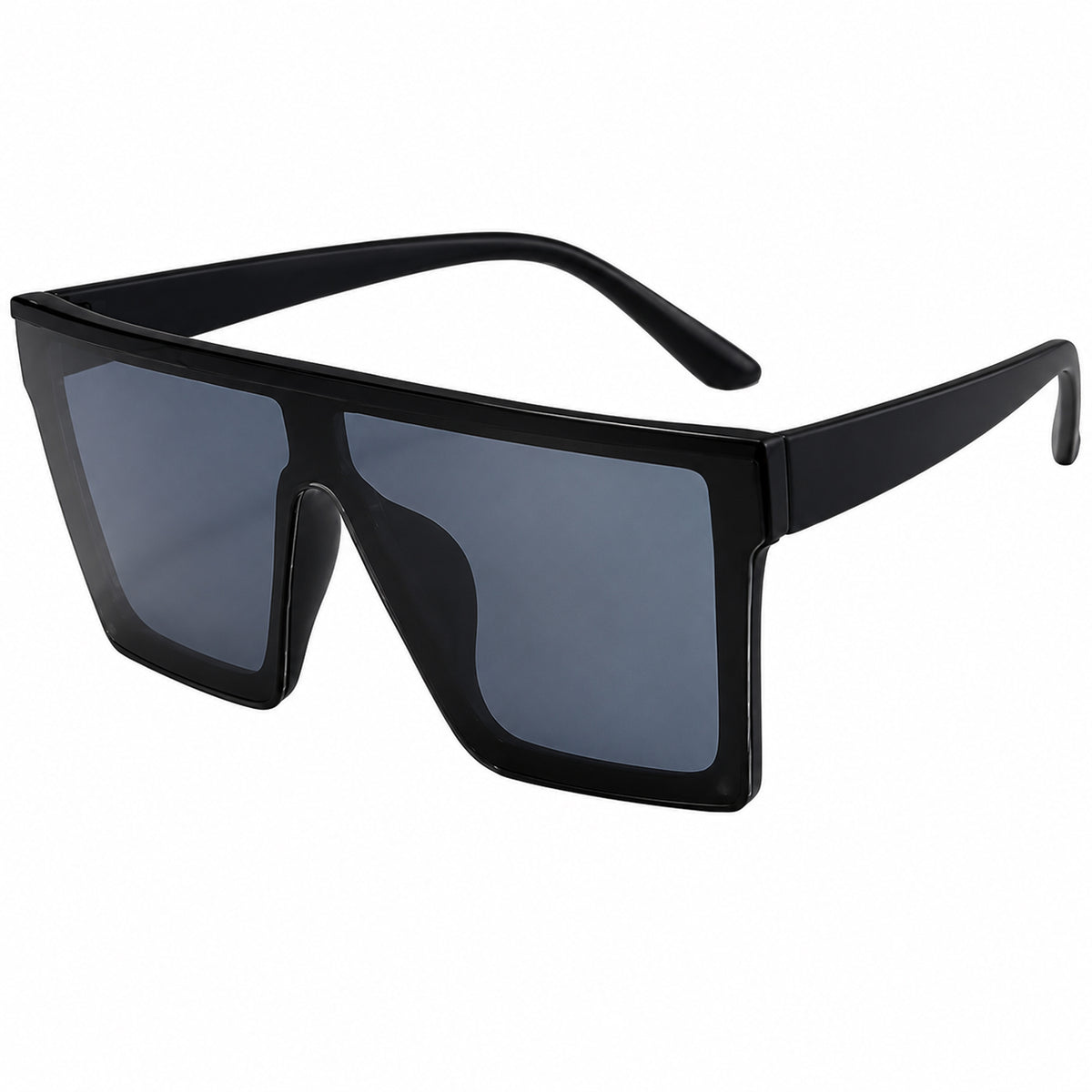 Oversized Shield Sunglasses Unisex Fashion 100% UV Protection Large Frame