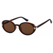 Boulevard Metal Cat Eye Sunglasses in C4
