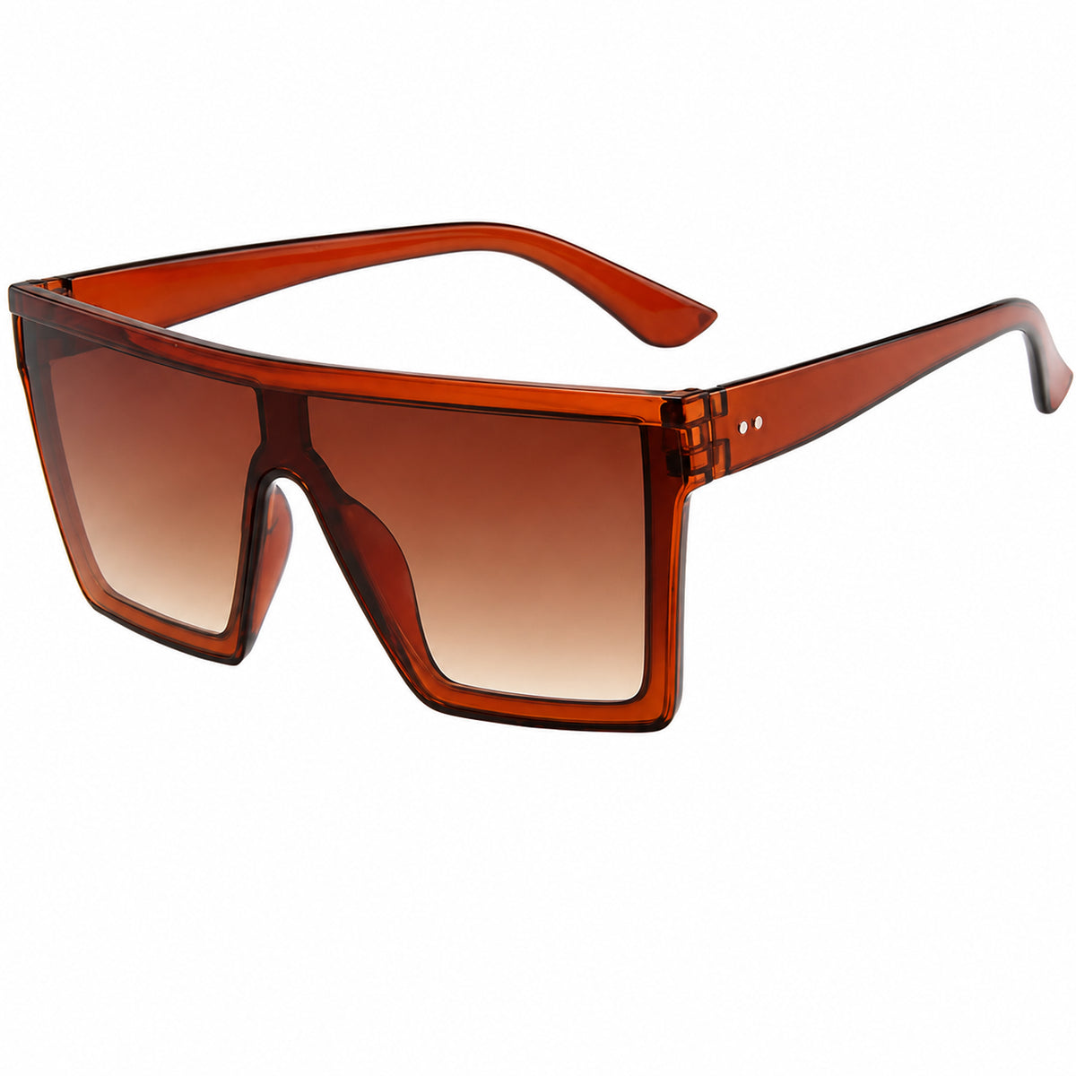 Oversized Shield Sunglasses Unisex Fashion 100% UV Protection Large Frame