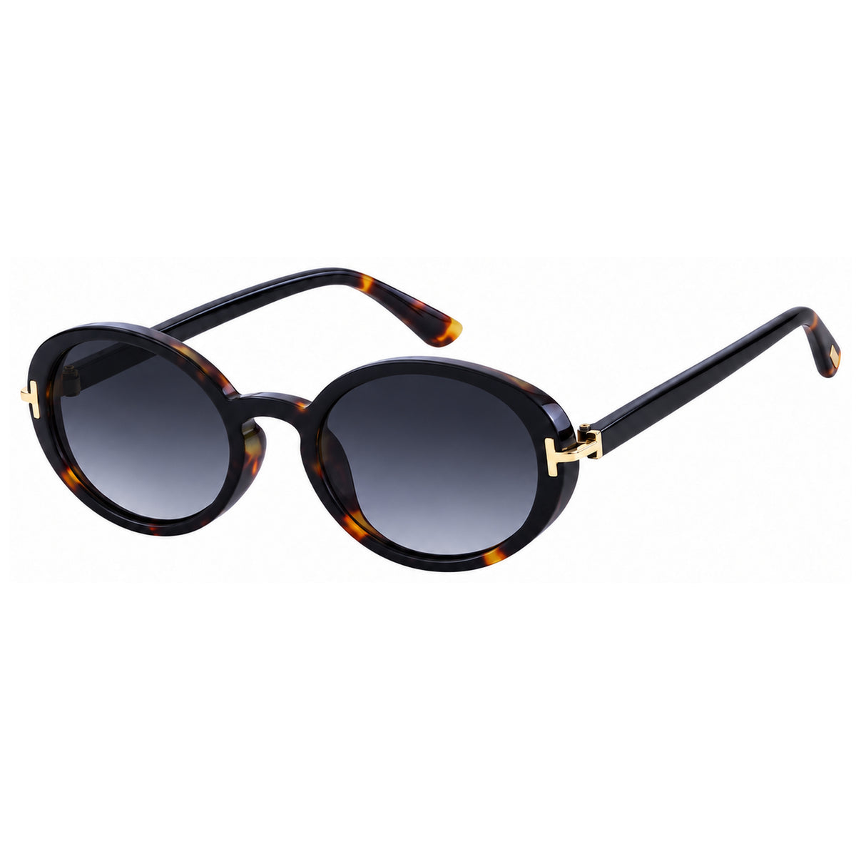 Boulevard Metal Cat Eye Sunglasses in C6