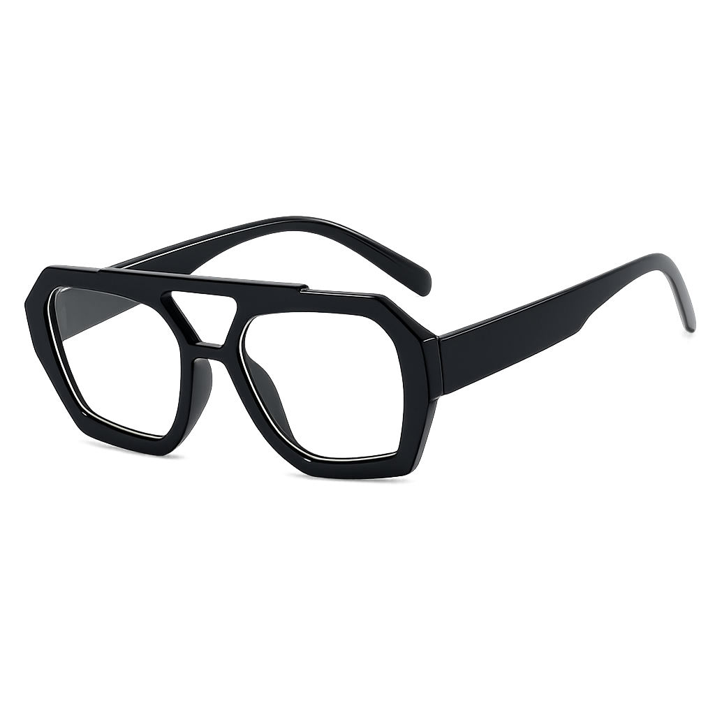 Retro Oversized Square Sunglasses UV400 Fashion Shades Men and Women