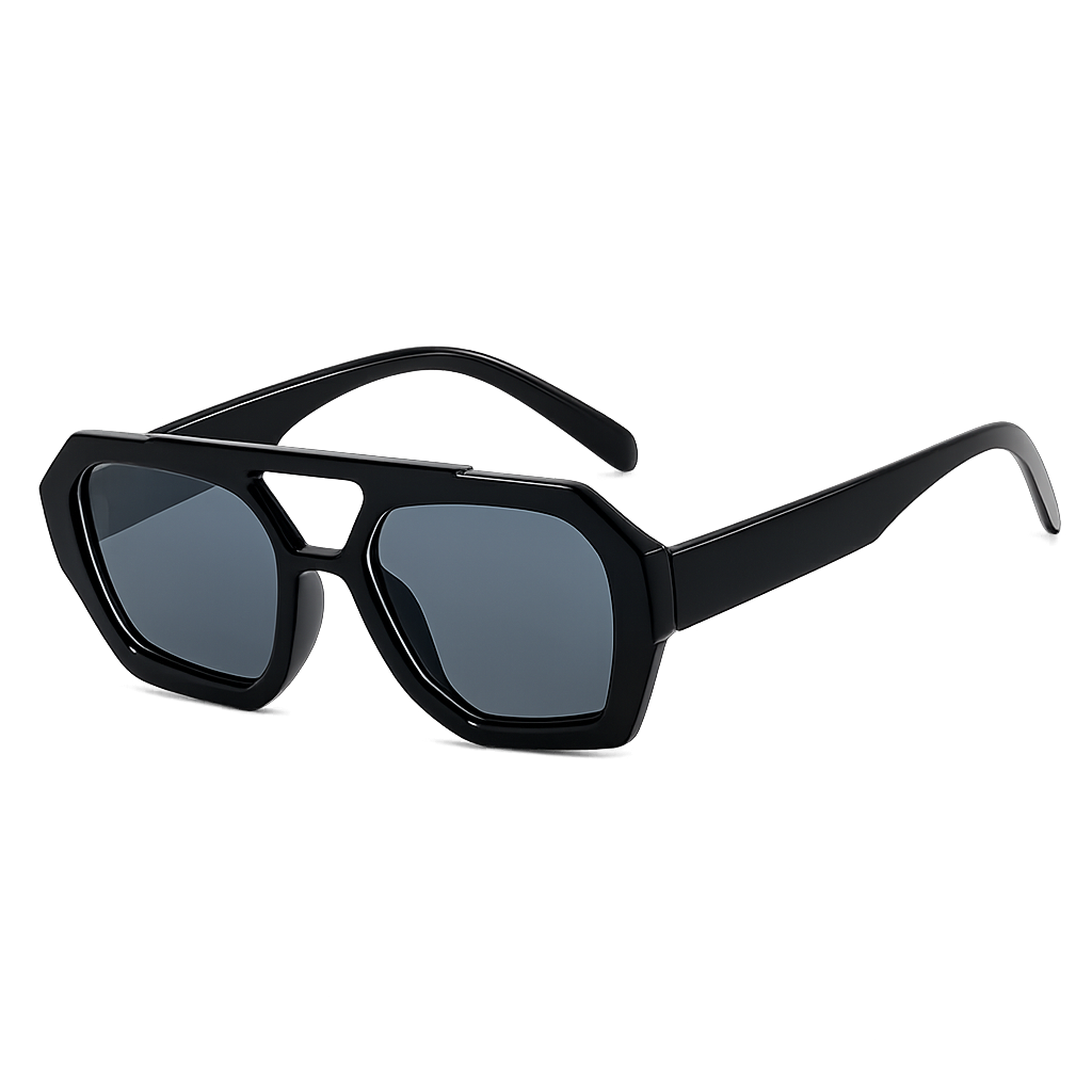 Retro Oversized Square Sunglasses UV400 Fashion Shades Men and Women
